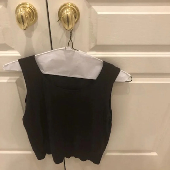 Audrey & Grace soft brown sleeveless‎ shell L - Picture 3 of 5